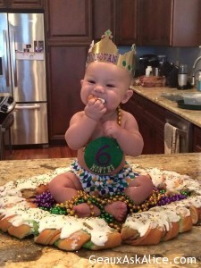 Cutest King Cake Baby!
