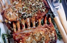 Garlic Crusted Rack of Lamb
