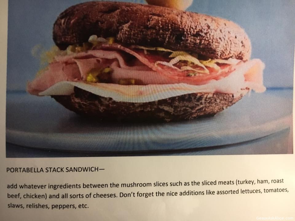 Portabella Stack Sandwich