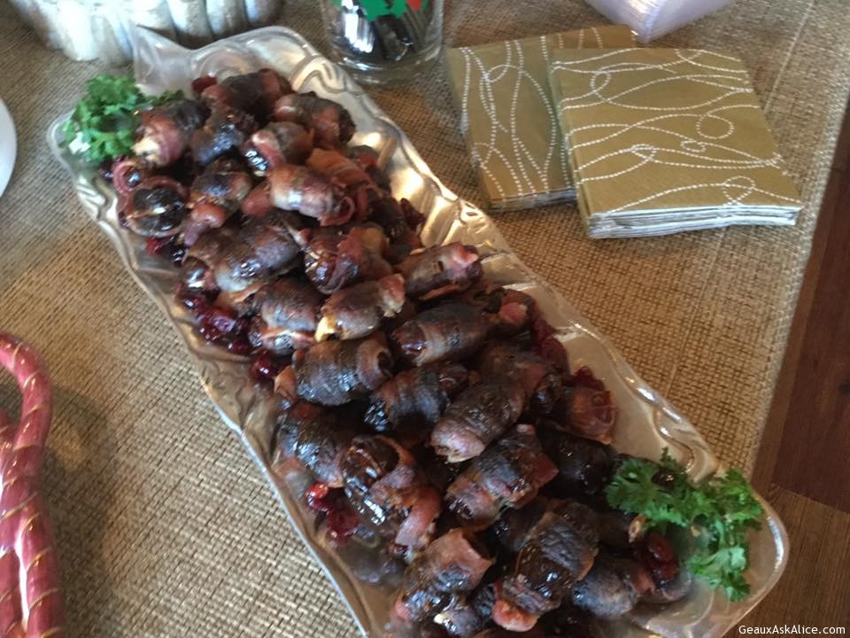 Delicious Bacon Wrapped Stuffed Dates
