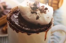 Mexican Chocolate Mug Cake
