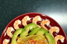 Fish Tacos with Chipotle Cream and Sassy Slaw