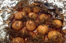 Roasted Rosemary Baby Yukon Gold Potatoes