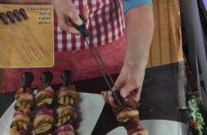 Today's Gadget is The Slide and Serve Skewers!