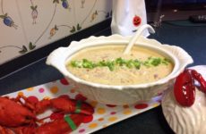 Alice's Lobster, Crab and Corn Bisque