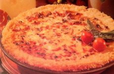 Crab Mushroom Quiche