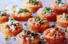 Quick Mini Buffalo Chicken Pies