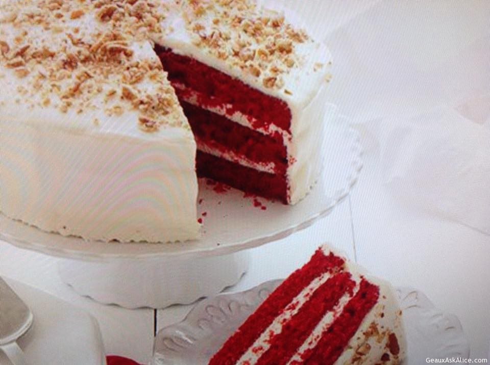 Real Southern Red Velvet Cake