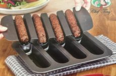 Today's Gadget is the Burger Dog Pan!