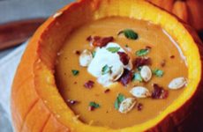 Paula Deen's Pumpkin and Cannellini Bean Soup