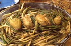 Roasted Wax Beans With Yukon Gold Potatoes