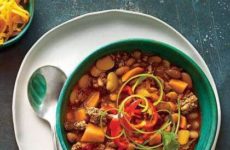 Spicy and Smoky Turkey and Yam Chili