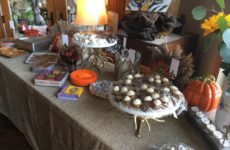 Dessert Table set. Lots of help from my friend Jenny Beauregard!