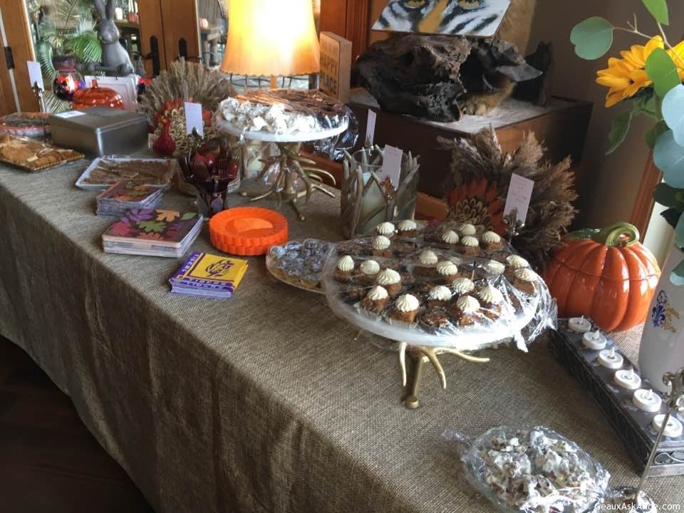 Dessert Table set. Lots of help from my friend Jenny Beauregard!