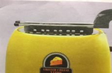 Today's Gadget is the Electric Grilled Cheese Toaster!