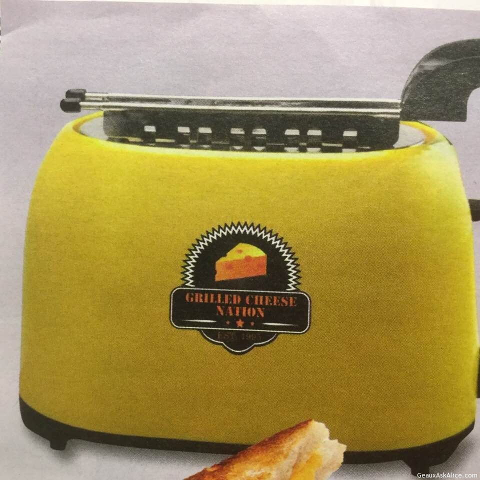 Today's Gadget is the Electric Grilled Cheese Toaster!