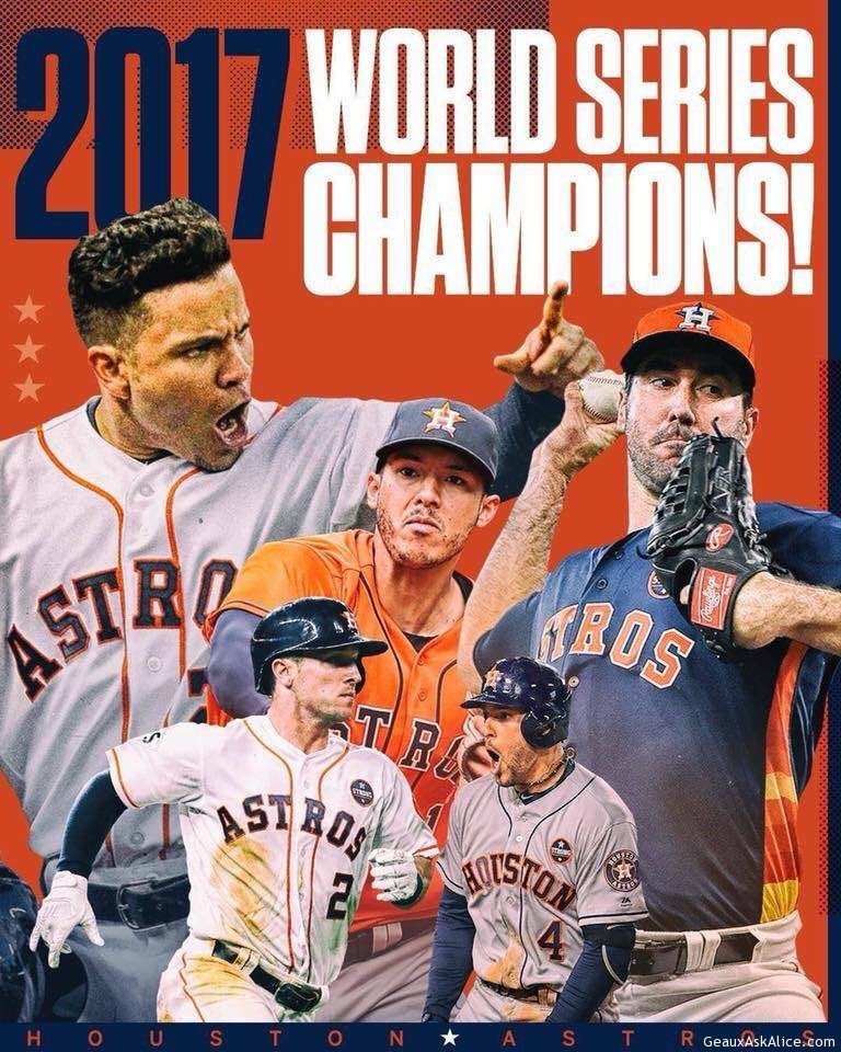 THE HOUSTON ASTROS ARE WORLD SERIES CHAMPIONS!!! - The Crawfish Boxes