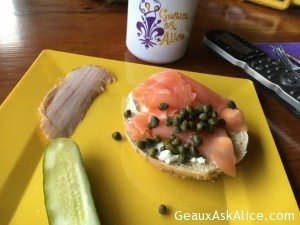 Look one of my guests fixed my breakfast