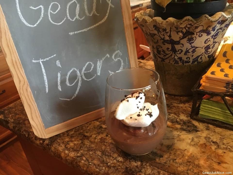 Tonight's dessert is Pot de Cremes. So yummy and easy