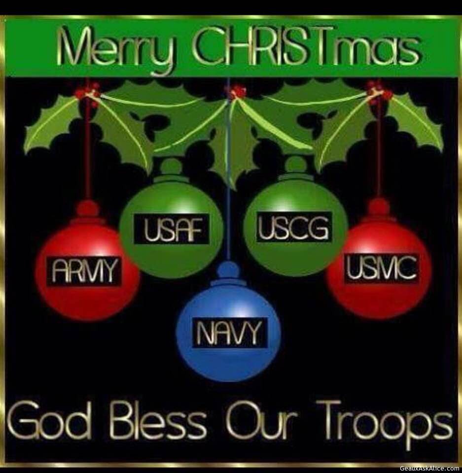 Let us not forget those who will not be home for Christmas