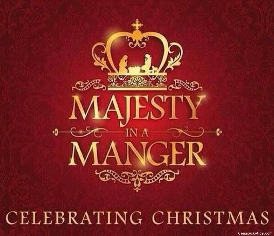 Majesty in a Manger