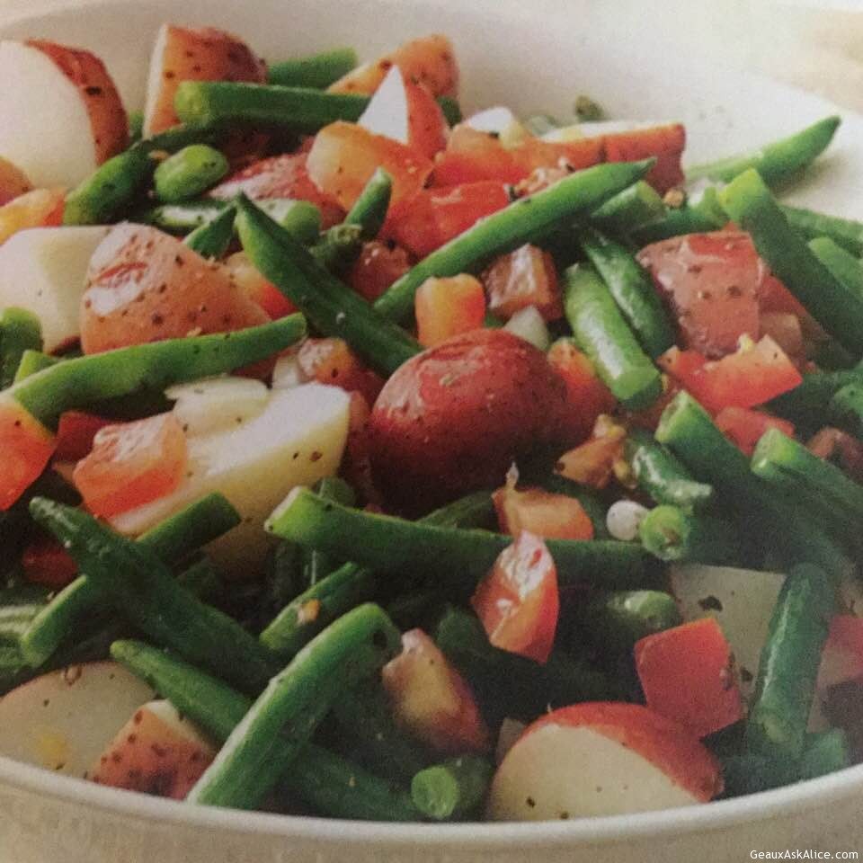 Warm Potato and Green Bean Salad