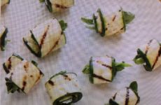 Grilled Stuffed Zucchini Rolls