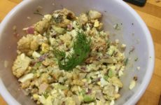 Surprising Cauliflower Potato Salad