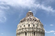 Cathedral next to Pisa Tower