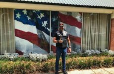 American Flag done by A. J. Hebert