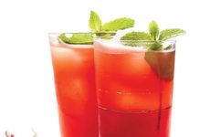 Tantalizing Watermelon-Lime Soda