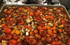 Roast Fresh Veggies for later use.