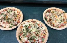 Yep bored on a rainy day. Made Crawfish Pies, Smothered Okra, Homemade Vanilla Peach Ice Cream, Tomato, Spinach, Cheese Pies and Tangy Crabmeat Sauté. Love cooking on rain days!