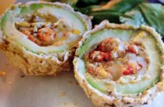 Crawfish Stuffed Avocados