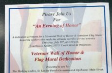 Just a reminder. Tomorrow is the ceremony honoring our Veterans! Come join and show your support!