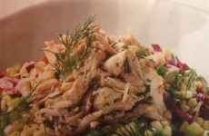 Crab And Corn Macque Choux Salad