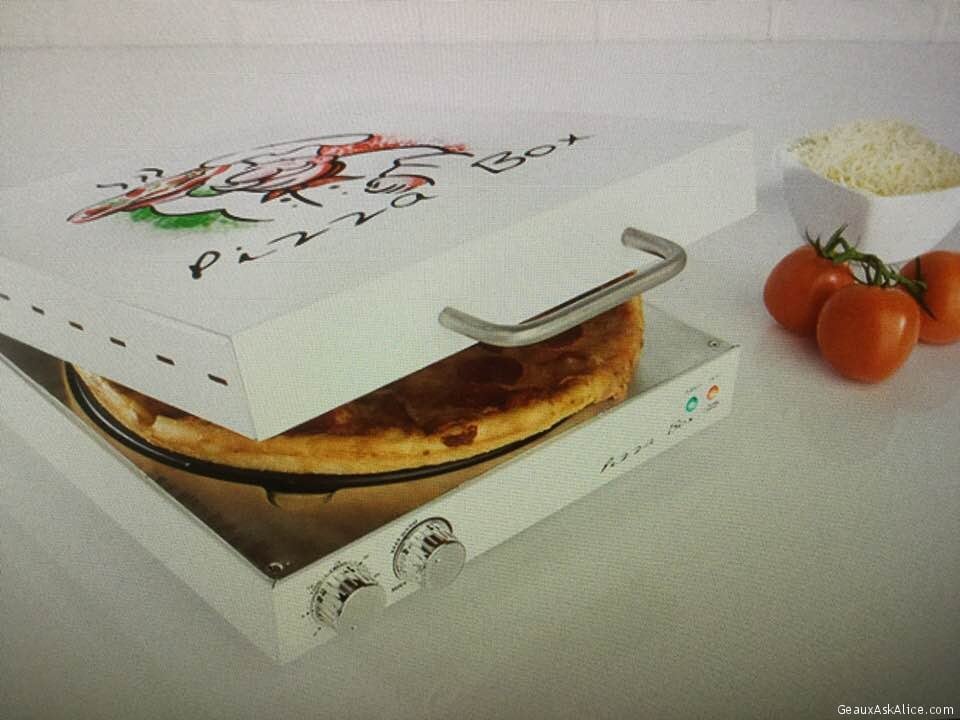 Today’s Gadget is the Pizza Box Oven!