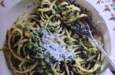 Spinach Herb Pesto Linguine