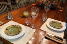 Table set for Two! Celebrating “51” Years!