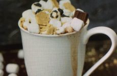 Adult Boozy S’Mores Hot Chocolate