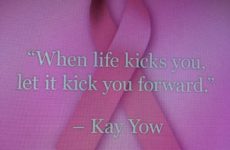 When Life Kicks you, let it kick you forward!