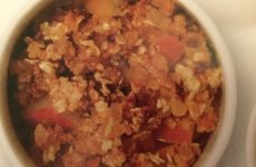 Mugful Ginger Pear Crisp