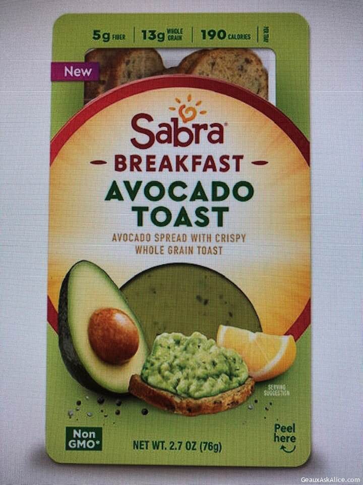 Today’s Product is Sabra Breakfast Avocado Toast