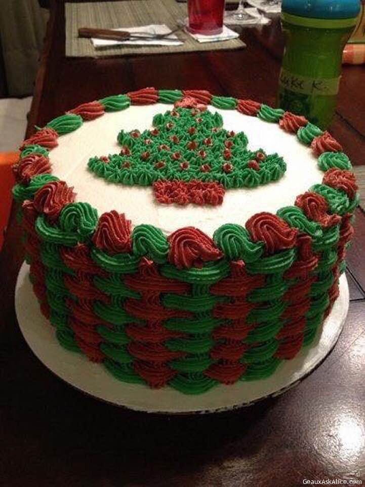 Christmas Cake so festive!