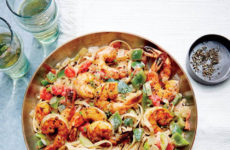 Easy Cajun Shrimp Linguine