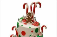 Ginger bread Christmas Cake