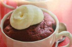 Red Velvet Mug Cake
