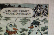 Snowman regrets!