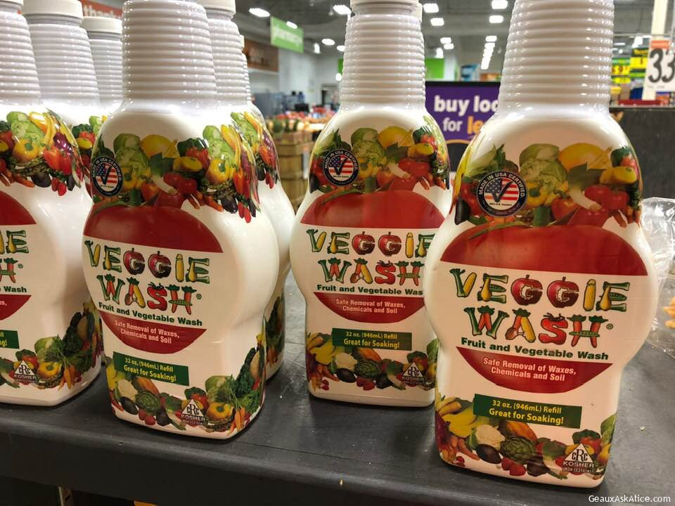 Today’s Product is Veggie Wash!