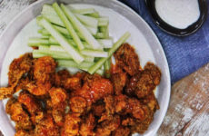 Fiery Fried Buffalo Oyster Bites